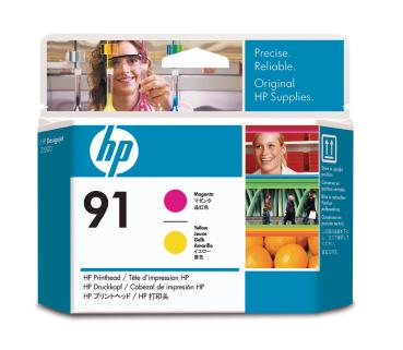 HP Druckkopf 91 magenta/gelb C9461A DesignJet Z6100