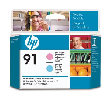 HP Druckkopf 91 mag.u.cyan light C9462A DesignJet Z6100