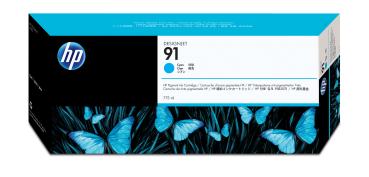 HP Tintenpatrone 91 cyan C9467A DesignJet Z6100 775ml