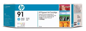 HP Tintenpatrone 91 cyan light C9470A DesignJet Z6100 775ml