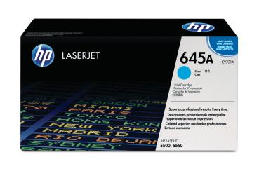 HP Toner-Modul 645A cyan C9731A Color LaserJet 5500 12'000 S.