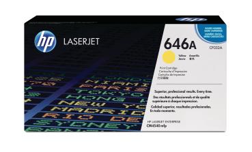 Hp toner-modul 646a yellow cf032a color lj cm4540 12'500 seiten - Hp-cf032a-0884962601310