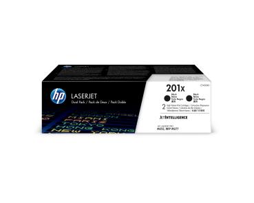 HP Toner-Modul 201X schwarz CF400XD CLJ Pro M252/MFP277 2 Stück