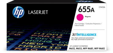 HP Toner-Modul 655A magenta CF453A CLJ Enterprise M652 10'500 S.