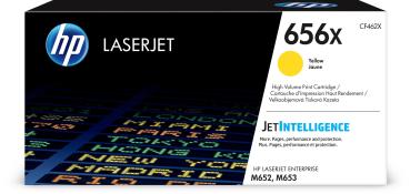 HP Toner-Modul 656X yellow CF462X CLJ Enterprise M652 22'000 S.