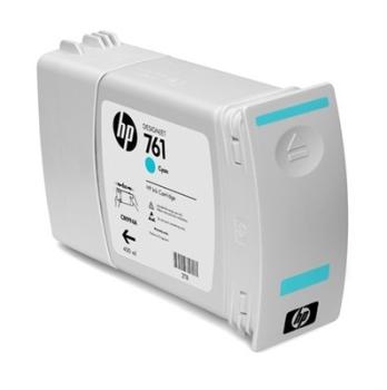 HP Tintenpatrone 761 cyan CM994A DesignJet T7100 400ml