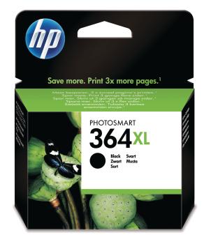 HP Tintenpatrone 364XL schwarz CN684EE PhotoSmart D5460 550 Seiten