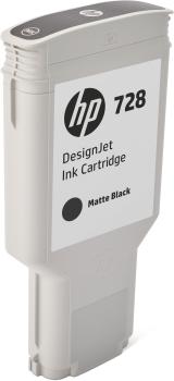 HP Tintenpatrone 728 matte black F9J68A DesignJet T730/T830 300ml