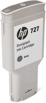 HP Tintenpatrone 727 grey F9J80A DesignJet T930/T1500 300ml