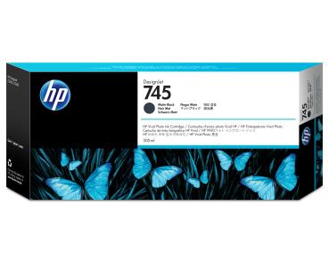 HP Tintenpatrone 745 matte black F9K05A DesignJet Z5600 300ml