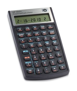 HP Calculator 10BII+ Financial HP-10BII+ UU Deutsch/Ital./Franz./Holländ.