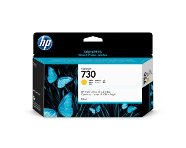 HP Tintenpatrone 730 yellow P2V64A DesignJet T1700 130ml