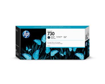 HP Tintenpatrone 730 matte black P2V71A DesignJet T1700 300ml