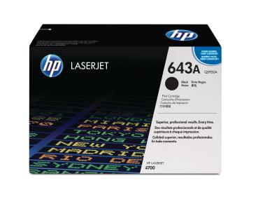 HP Toner-Modul 643A schwarz Q5950A Color LaserJet 4700 11'000 S.