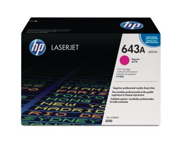 HP Toner-Modul 643A magenta Q5953A Color LaserJet 4700 10'000 S.