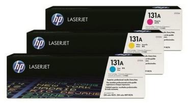 HP Toner Tri-Pack 131A CMY U0SL1AM LJ Pro 200 M276 1800 Seiten