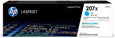 HP Toner-Modul 207X cyan W2211X CLJ Pro M255/282/283 2450 S.