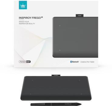 HUION Inspiroy Frego S Black L310 8192Levels, 5080 LPI, BT USB-C