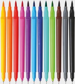 I AM CREATIVE Dual Tip Pencils 4005.65 wasserbasis, 12 Stück