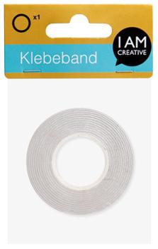 I AM CREATIVE Klebeband beidseitig 4080.02 6mm, 10m