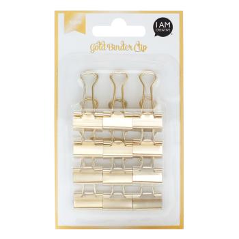 I AM CREATIVE Clips, gold Set I 4087.72 12 Stück