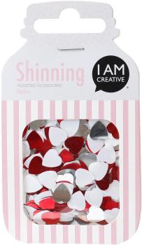 I AM CREATIVE Pailletten 4705.07 Herz, 12 g