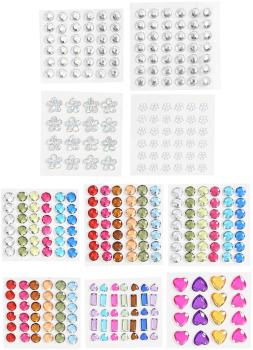 I AM CREATIVE Crystalstickers 6000.25 assortiert 337 Stück