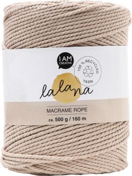 I AM CREATIVE Macrame Rope 6203.03 beigee 2mm, 500g