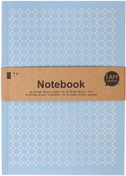 I AM CREATIVE Notizbuch A5 MAA4005.15 blaugrau 80 Seiten