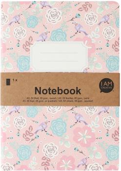 I AM CREATIVE Notizbuch A5 MAA4005.44 rosa 60 Seiten