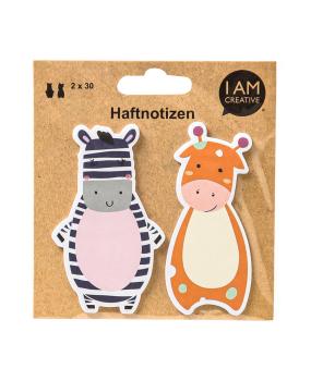 I AM CREATIVE Sticky Notes MAA4086.86 Zoo 60 Blatt