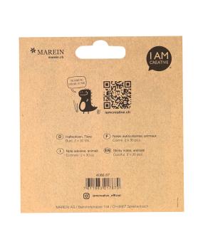 I AM CREATIVE Sticky Notes MAA4086.87 Tiere 60 Blatt