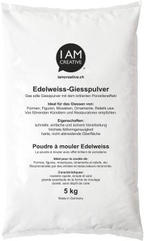 I AM CREATIVE Edelweiss Giesspulver MAA900105 weiss 5 kg