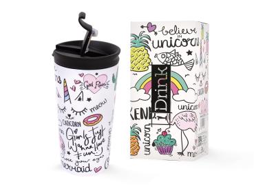 I-DRINK Trinkbecher 350ml ID0205 Unicorn