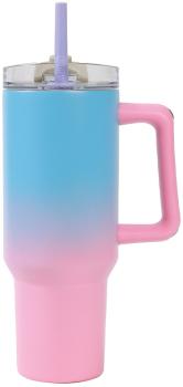 I-DRINK Thermobecher 1.2lt ID0253 pink/blau