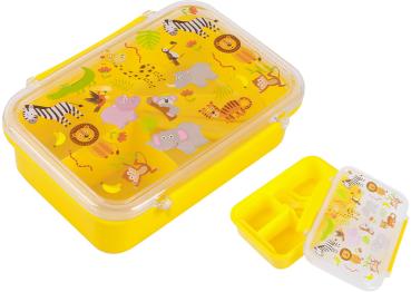 I-DRINK Lunch Box mit Löffel + Gabel ID2011 Animals