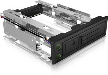 ICY BOX Frame, 1x 3,5" zu 1xSATA Host IB-166SSK-B EasySwap trägerlos,