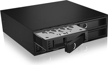 ICY BOX Backplane, 4xSATA 2,5" IB-2242SSK HDD (6-15 mm) für 1x5,25"