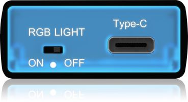 ICY BOX External Type-C enclosure IB-G1826MF-31 for M.2 NCMe SSD