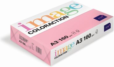 IMAGE COLORACTION Kopierpapier Coral A3 285473 120g rosa 250 Blatt