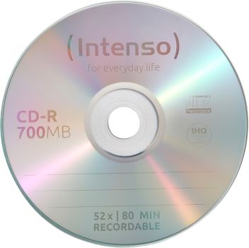 INTENSO CD-R Cake Box 80MIN/700MB 1001125 52X 50 Pcs