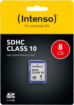 INTENSO SDHC Card Class 10 8GB 3411460