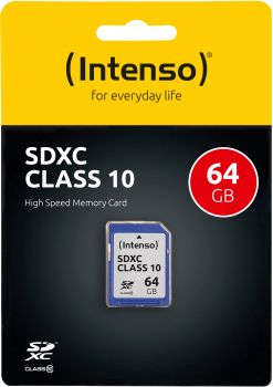 INTENSO SDXC Card Class 10 64GB 3411490