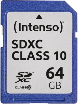 INTENSO SDXC Card Class 10 64GB 3411490