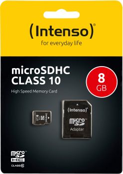 INTENSO microSDHC Class 10 8GB 3413460