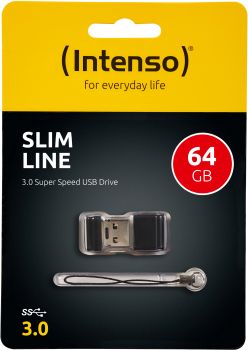 INTENSO USB-Stick Slim Line 64GB 3532490 USB 3.0