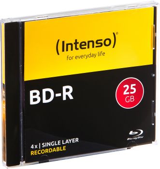 INTENSO BD-R Jewel 25GB 5001215 4x 5 Pcs