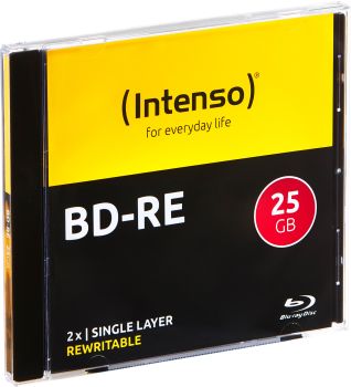 INTENSO BD-RW Jewel 25GB 5201215 2x 5 Pcs