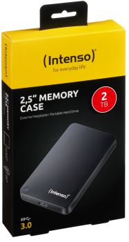 INTENSO HDD Memory Case 2TB 6021580 USB 3.0 2.5 inch black