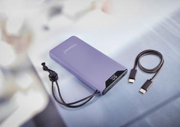 INTENSO Power Bank F10000 Purple 7332033 10000 mAh